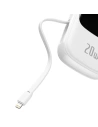 Kup Powerbank Baseus Qpow 20000mAh, IP, USB, USB-C, 20W Lightning kábellel (fehér) - BSU2790WHT - {ean13} - Sklep Home Screen