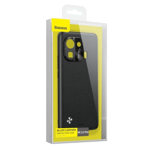 Kup Baseus Xiaomi Tasche Alloy Leder Mi 11 Pro (schwarz) - BSU2791BLK - {ean13} - Sklep Home Screen
