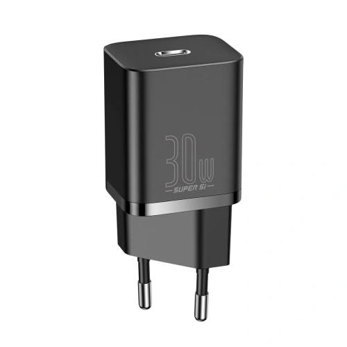 Kup Încărcătorul de rețea Baseus Super Si Quick Charger 1C 30W (negru) - BSU2792BLK - {ean13} - Sklep Home Screen