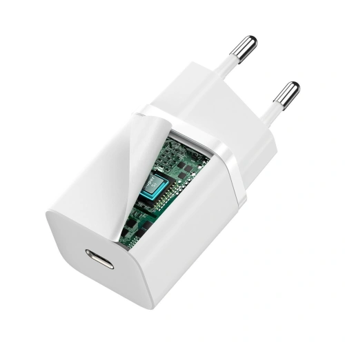 Kup Síťová nabíječka Baseus Super Si Quick Charger 1C 30W (bílá) - BSU2793WHT - {ean13} - Sklep Home Screen