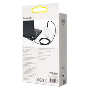 Kup Kabel magnetyczny Baseus Zinc Magnetic, USB-C do wtyk DC 7,9x5,5mm, 100W, PD, 2m, kątowy (czarny) - BSU2794BLK - {ean13} - Sklep Home Screen