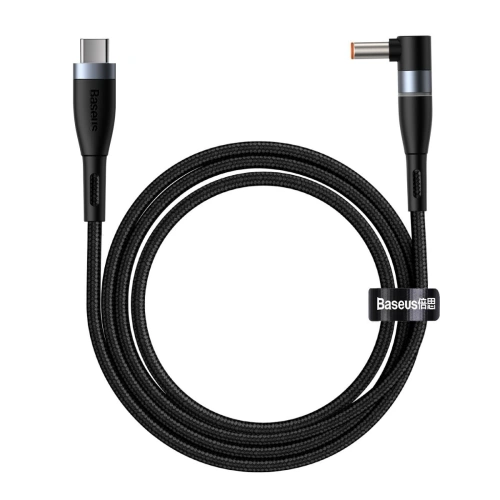 Kup Magnetikus kábel Baseus Zinc Magnetic, USB-C to DC 5,5x2,5mm csatlakozó, 100W, PD, 2m, szögletes (fekete) - BSU2795BLK - {ean13} - Sklep Home Screen