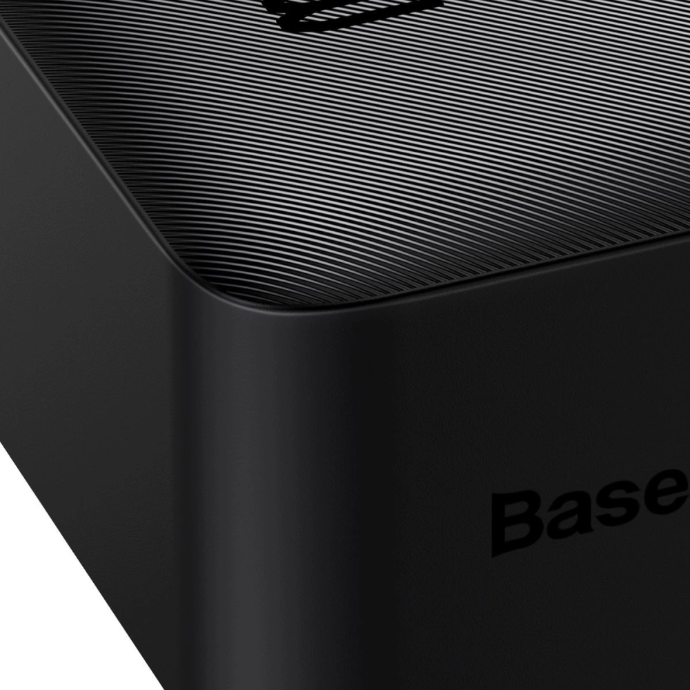 PowerBank Baseus Bipow 30000mAh, 2xUSB, USB-C, 15W (czarny)