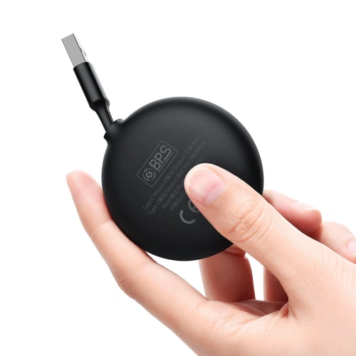 Kup Kabel USB 3w1 Baseus Bright Mirror, USB do micro USB / USB-C / Lightning, 66W, 1.2m (czarny) - BSU2797BLK - {ean13} - Sklep Home Screen