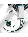 Kup Kabel USB 3w1 Baseus Bright Mirror, USB do micro USB / USB-C / Lightning, 66W, 1.2m (zelený) - BSU2800GRN - {ean13} - Sklep Home Screen