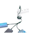 Kup Kabel USB 3w1 Baseus Bright Mirror, USB la micro USB / USB-C / Lightning, 66W, 1.2m (verde) - BSU2800GRN - {ean13} - Sklep Home Screen