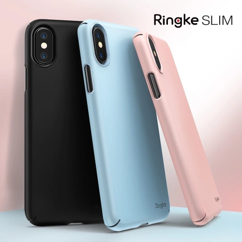 Kup Case Ringke Slim iPhone XS/X 5.8 Himmelblau - RGK761BLU - {ean13} - Sklep Home Screen