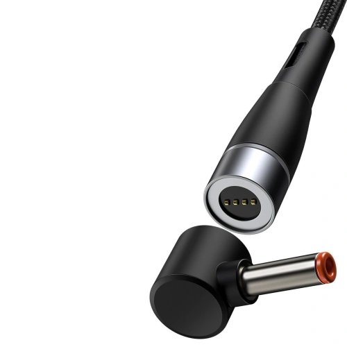 Kup Kabel magnetický Baseus Zinc Magnetic, USB-C na konektor DC 4x1,7mm, 100W, PD, 2m, úhlový (černý) - BSU2802BLK - {ean13} - Sklep Home Screen
