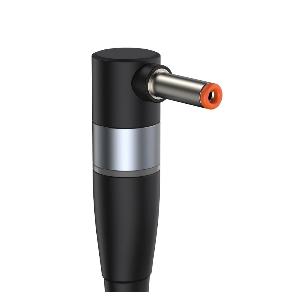 Kabel magnetyczny Baseus Zinc Magnetic, USB-C do wtyk DC 4x1,7mm, 100W, PD, 2m, kątowy (czarny)