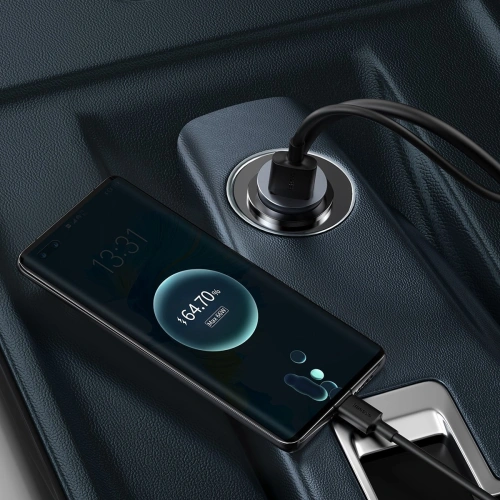 Kup Încărcător auto Baseus Share Together cu prelungitor, 3x USB, USB-C, 120W (gri) - BSU2803GRY - {ean13} - Sklep Home Screen