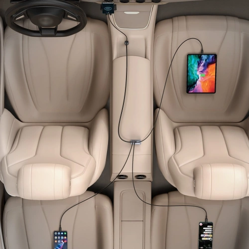 Kup Încărcător auto Baseus Share Together cu prelungitor, 3x USB, USB-C, 120W (gri) - BSU2803GRY - {ean13} - Sklep Home Screen