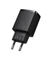 Kup Încărcătorul de rețea Baseus Compact Quick Charger, USB, USB-C, 20W (negru) - BSU2804BLK - {ean13} - Sklep Home Screen