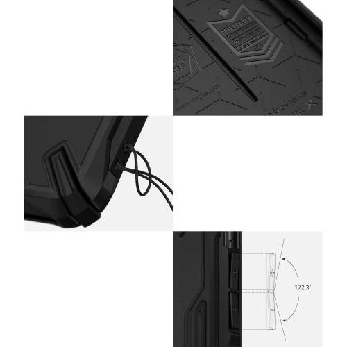 Kup Etui Ringke Dual-X iPhone XS/X 5.8 SF Black - RGK766BLK - {ean13} - Sklep Home Screen