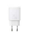 Kup Încărcătorul de rețea Baseus Compact Quick Charger, USB, USB-C, 20W (alb) - BSU2805WHT - {ean13} - Sklep Home Screen