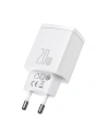 Kup Încărcătorul de rețea Baseus Compact Quick Charger, USB, USB-C, 20W (alb) - BSU2805WHT - {ean13} - Sklep Home Screen
