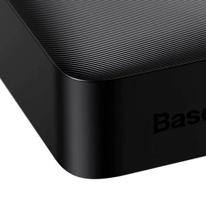 PowerBank Baseus Bipow 10000mAh, 2xUSB, USB-C, 20W (czarny)