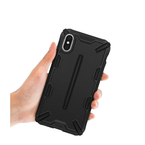 Kup Etui Ringke Dual-X iPhone XS/X 5.8 SF Black - RGK766BLK - {ean13} - Sklep Home Screen