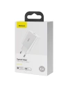Kup Ładowarka sieciowa Baseus Speed Mini Quick Charger, USB-C, PD, 3A, 20W (biała) - BSU2808WHT - {ean13} - Sklep Home Screen