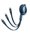 Kup Baseus 1.2m USB 3-in-1-Kabel Bright Mirror, USB zu micro USB / USB-C / Lightning, 100W, (blau) - BSU2810BLU - {ean13} - Sklep Home Screen