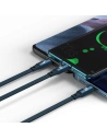 Buy USB cable 3in1 Baseus Bright Mirror, USB to micro USB / USB-C / Lightning, 100W, 1.2m (blue) - BSU2810BLU - {ean13} - Home Screen Store Europe
