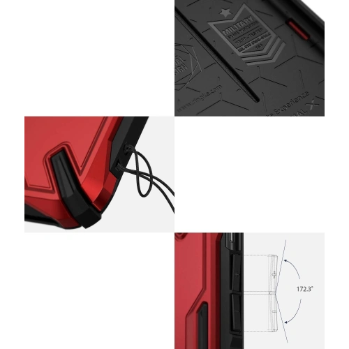Buy Ringke Dual-X iPhone XS/X 5.8 Iron Red - RGK767RED - {ean13} - Home Screen Store Europe