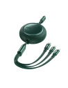 Kup Baseus 1.2m USB 3-in-1-Kabel Bright Mirror, USB zu micro USB / USB-C / Lightning, 100W, (grün) - BSU2812GRN - {ean13} - Sklep Home Screen