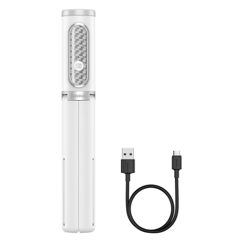 Kup Selfie stick, stativ Bluetooth Baseus Traveler (alb) - BSU2813WHT - {ean13} - Sklep Home Screen