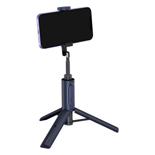 Kup Selfie stick, stativ Bluetooth Baseus Traveler (albastru) - BSU2814BLU - {ean13} - Sklep Home Screen