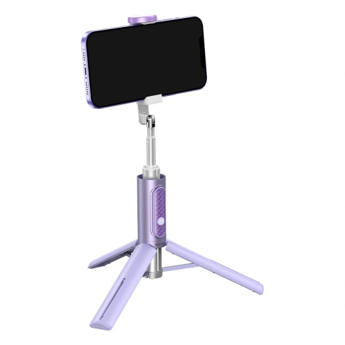 Buy Baseus Traveler Bluetooth Tripod Selfie Stick (purple) - BSU2815PRP - {ean13} - Home Screen Store Europe