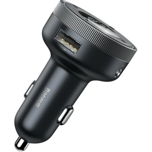 Kup Transmiter FM Baseus Enjoy Car, Bluetooth 5.0, microSD, AUX (czarny) - BSU2817BLK - {ean13} - Sklep Home Screen