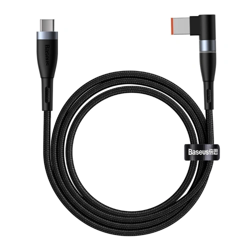 Kup Baseus Magnetisches Kabel Zink Magnetisch, USB-C auf DC Rechteckstecker, 100W, PD, 2m, gewinkelt (schwarz) - BSU2818BLK - {ean13} - Sklep Home Screen