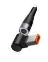 Kup Kabel magnetic Baseus Zinc Magnetic, USB-C la conector DC dreptunghiular, 100W, PD, 2m, unghiular (negru) - BSU2818BLK - {ean13} - Sklep Home Screen