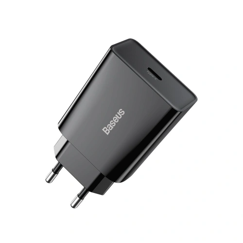 Kup Încărcătorul Baseus Speed Mini Quick Charger, USB-C, PD, 3A, 20W (negru) - BSU2819BLK - {ean13} - Sklep Home Screen