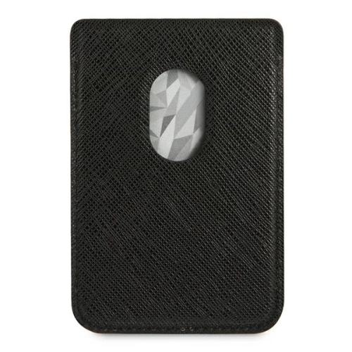Kup Karl Lagerfeld Kartenschlitz KLWMSKHSFBK Brieftasche Kartenschlitz Saffiano Karls Head MagSafe schwarz/schwarz - KLD561BLK - {ean13} - Sklep Home Screen