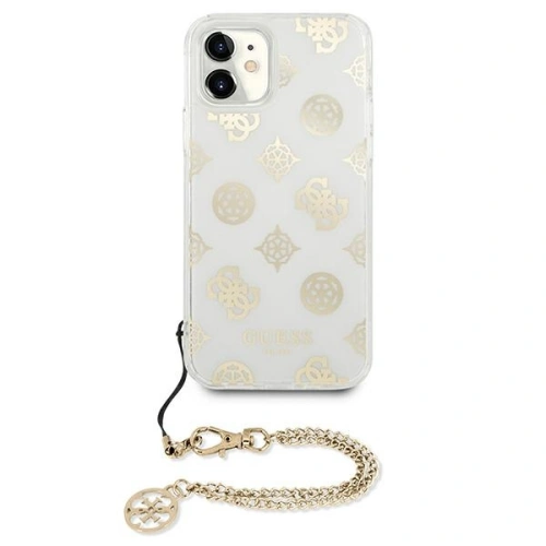 Kup Etui Guess GUHCN61KSPEGO Apple iPhone 11 arany/hardcase Peony Chain Collection - GUE1062GLD - {ean13} - Sklep Home Screen