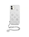 Kup Etui Guess GUHCN61KSPESI Apple iPhone 11 ezüst/silver hardcase Peony Chain Collection - GUE1063SLV - {ean13} - Sklep Home Screen