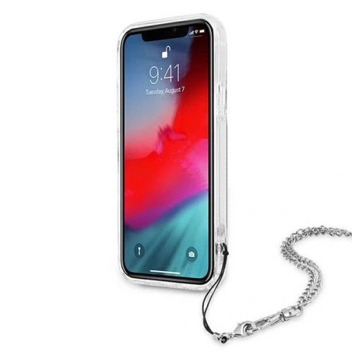 Kup Etui Guess GUHCN61KSPESI Apple iPhone 11 ezüst/silver hardcase Peony Chain Collection - GUE1063SLV - {ean13} - Sklep Home Screen