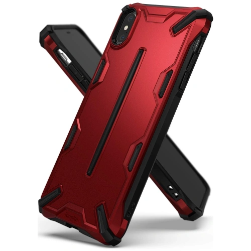 Kup Etui Ringke Dual-X iPhone XS Max 6.5 Vörös Vas - RGK770RED - {ean13} - Sklep Home Screen