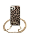 Buy Guess GUHCP12LKCLEO Apple iPhone 12 Pro Max Leopard hardcase Gold Strap - GUE1066LEO - {ean13} - Home Screen Store Europe
