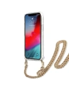 Buy Guess GUHCP12LKCLEO Apple iPhone 12 Pro Max Leopard hardcase Gold Strap - GUE1066LEO - {ean13} - Home Screen Store Europe