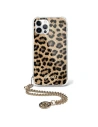 Etui Guess GUHCP12LKSLEO Apple iPhone 12 Pro Max Leopard hardcase Lanț de Aur