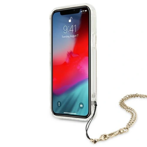 Kup Etui Guess GUHCP12LKSPEGO Apple iPhone 12 Pro Max złoty/gold hardcase Peony Chain Collection - GUE1068GLD - {ean13} - Sklep Home Screen