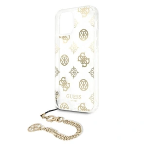 Etui Guess GUHCP12LKSPEGO Apple iPhone 12 Pro Max złoty/gold hardcase Peony Chain Collection