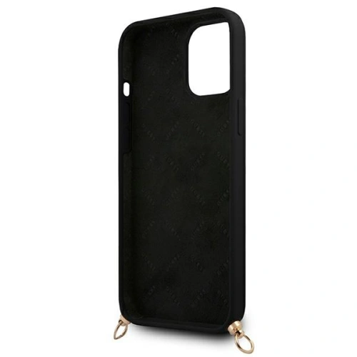 Kup Etui Guess GUHCP12LLSC4GBK Apple iPhone 12 Pro Max czarny/black hardcase 4G Gold Chain Collection - GUE1070BLK - {ean13} - Sklep Home Screen