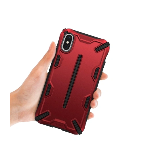 Kup Etui Ringke Dual-X iPhone XS Max 6.5 Vörös Vas - RGK770RED - {ean13} - Sklep Home Screen