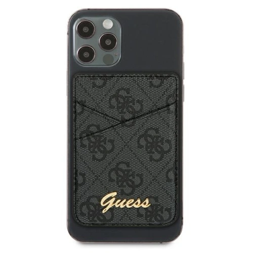 Kup Kapsa na karty Guess Wallet Card Slot GUWMS4GTLBK MagSafe 4G šedá/grey - GUE1080GRY - {ean13} - Sklep Home Screen
