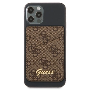 Buy Guess Wallet Card Slot GUWMS4GTLBR MagSafe 4G brown - GUE1081BR - {ean13} - Home Screen Store Europe