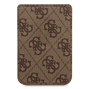 Kup Kapsa na karty Guess Peněženka Slot na karty GUWMS4GTLBR MagSafe 4G hnědá/brown - GUE1081BR - {ean13} - Sklep Home Screen