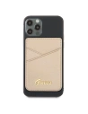 Kup Kieszeń na karty Guess Wallet Card Slot GUWMSSASLGO MagSafe Saffiano aurie/gold - GUE1083GLD - {ean13} - Sklep Home Screen