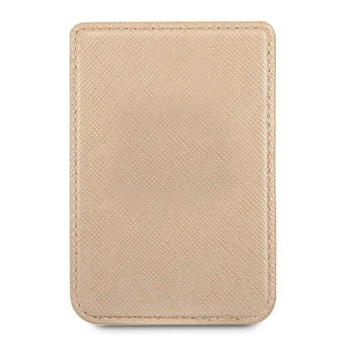 Kup Kieszeń na karty Guess Wallet Card Slot GUWMSSASLGO MagSafe Saffiano aurie/gold - GUE1083GLD - {ean13} - Sklep Home Screen